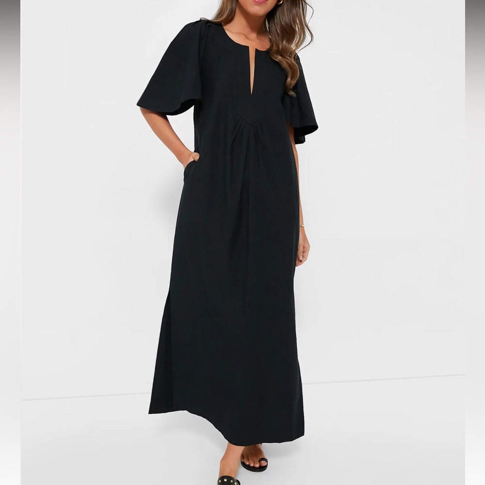 NWT Tuckernuck Finley Flutter Sleeve Maxi Dress, XL